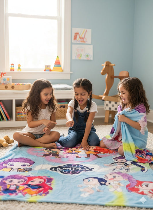 Frazada NubiMoon® - Guerreras Kpop