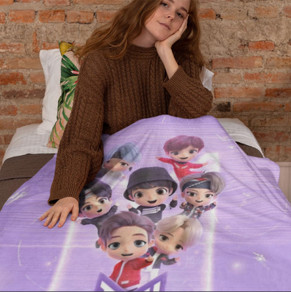 Frazada NubiMoon® - Guerreras Kpop