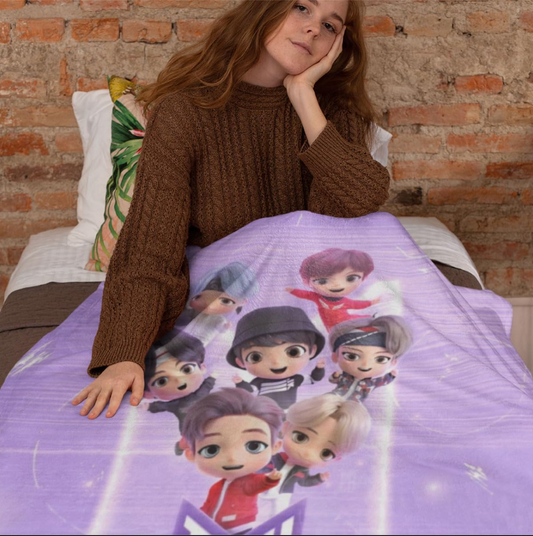 Frazada NubiMoon® - Guerreras Kpop