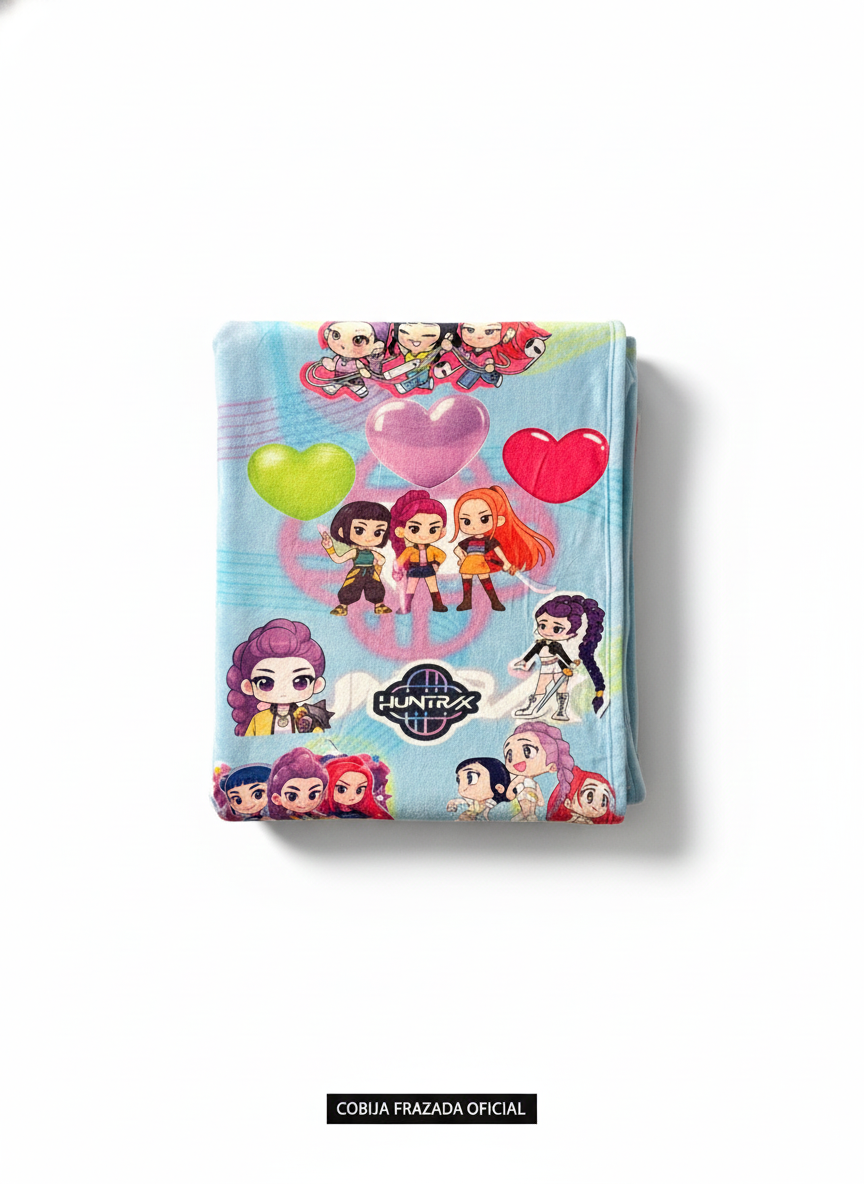 Nubi 3Pack Navideño Kpop: 1 Frazada Cobija + 1 Set de 6 Figuras + 1 Peluche 45cm + Envío Express Gratis